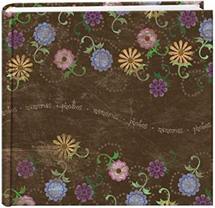 Designer 200 pkt 4x6 Photo Album, Aged Floral