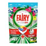 Fairy Platinum Plus All-in-One Dishwasher Tablets | 46 Tablets Lemon