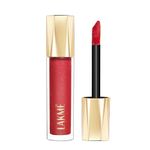 LAKMÉ Glitterati Glossy Lip Glaze 101 Scarlet Spritzer 5Ml