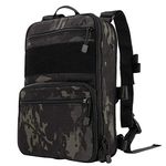 WarmHeartting Tactical Military Backpack Army 3 Day Assault Pack 2.5L Molle Utility Rucksack School Camouflage Bag