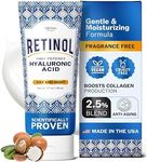 LilyAna Naturals Retinol Cream - Made in USA, Anti Aging Moisturizer for Face and Neck, Wrinkle, Retinol Complex, Body Mousse - 1.7oz