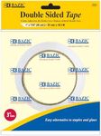 BAZIC Double Sided Tape 1" X 20 Yard (720"), Clear Sticky Mounting Adhesive Tapes, Permanent Double-Sided Tape for Arts Crafts Scrapbooking, 72-Packs