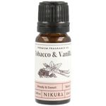 Tobacco & Vanilla Fragrance Oil - 10ml | for Gifts, Diffusers, Candle Making, Soap Making | Great for use in Bath Bombs, Perfume Oil, Perfume Scents | Vegan & UK Made