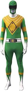 Morphsuits Men's Power Rangers Adult Sized Costume, Green, L UK