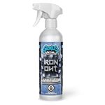 Genius Detail Iron Out, Iron Remover Car Detailing, Made in Canada, Fallout Surface Rust Remover Spray, Car Cleaning Supplies, Safe for all Vehicles & Automotives [16oz / 473ml Bottle]