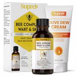 Bee Venom Wart Remover Kit: Verruca Treatment Wart Removal for Plantar Wart and Common Wart 2 in 1