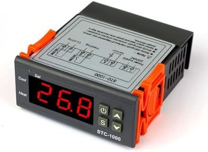 ROBODUINO STC-1000 220V AC LCD Digital Thermostat Temperature Control dual Relay HOT and COLD