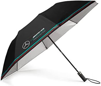 Mercedes AMG Petronas Formula One Team - Official Formula 1 Merchandise - Compact Umbrella - Black - One size