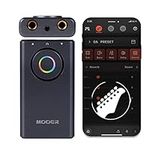 MOOER PRIME P1 Hand-sized Multi Effects Loader Audio Interface with PRIME APP, Customize Presets, OTG function, Bluetooth Audio Playback, Headphone Out, Built in battery for Guitarist and Bassist