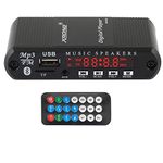 Bluetooth Audio Receiver FM Radio,MP3 Digital Player,LED Digital Display,SD Card/USB Playback 3.5mm Audio Output