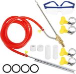 Pressure Washer Sandblasting Kit,High Pressure 5000 PSL Sand Blaster,Wet Abrasive Sandblaster Attachment,1/4 Inch Quick Disconnect Sandblaster Kit with Replacement Nozzle Tips, Protect Glasses