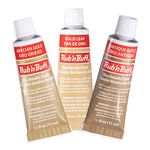 AMACO Rub n Buff Wax Metallic Finish 3 Color Kit - Antique Gold Grecian Gold and Gold Leaf 15ml Tubes - Versatile Gilding Wax for Finishing Furniture Antiquing and Restoration - 3 Rub and Buff Colors