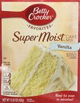 Betty Crocker Favorits Super Moist Cake Mix Vanilla, 432 g