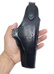 GunAlly Stylish Leather Belt Holster for Colt 1911.45 Caliber MSD, Ithaca,TT-30 Tokarev Pistol Holster