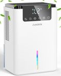 Dehumidifier,75 OZ Dehumidifiers for Home,Small Dehumidifier for Bedroom with 2 Dehumidification Modes,Auto Defrost,12 Timer,Portable Quiet Dehumidifiers for Home,Basement,Bathroom,RV