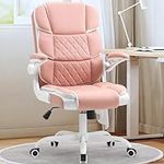 SEATZONE Pink Office Desk Chair Com