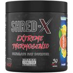 Applied Nutrition Shred X Fat Burner - ABE All Blak Everything Fat Burner, Thermo Weight Management (300g - 30 Servings) (Lemon Ice Tea)