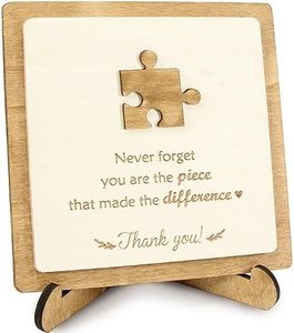 Thank You Gift | Motivational Office Desk Decor Plaque | Appreciation Gifts for Coworker Volunteer Teacher Boss Mentor Who Made The Difference, Ideal for Farewell, New Job, Retirements, Christmas