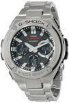 Casio Men's G-Shock GSTS110D-1A Silver Stainless-Steel Quartz Sport Watch