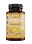 JeaKen - L-Glutathione Reduced - Detoxification Support - Free Radical Neutralizer with Anti-Ageing Effects - Improves Uneven Skin Tone - Allergen Free and Highly Bioavailable - 60 Vegan Capsules