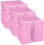 uxcell Clothes Storage Bag 3pcs, Cl