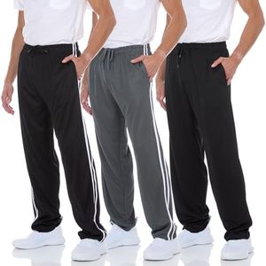 DARESAY 3 Pack: Mens Athletic Pants with Pockets, Mens Sweatpants, Men's Lightweight & Breathable Joggers (Up to 3XL)