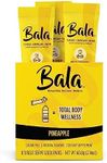 Bala Enzyme Hydration & Sugar-Free Electrolyte Drink Mix - Turmeric, Bromelain, Papain - Recovery, Immunity, Mobility - Pineapple 0.25oz (8 Count)