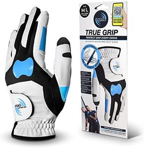 ME AND MY GOLF True Grip Gant de Golf d'entraînement – Adhérence Parfaite à Chaque Swing, Blanc – Taille M/L
