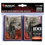 Ultra PRO Magic: The Gathering - Kamigawa Neon Dynasty 100ct Card Sleeve Protector Featuring Tamiyo, Compleated Sage- Protect Your Cards with ChromaFusion Technology and Always Be Ready for Battle