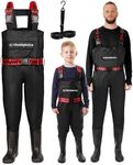 DaddyGoFish Kids Chest Waders - Wat