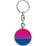 Toff London Pride Bisexual Flag Keyring