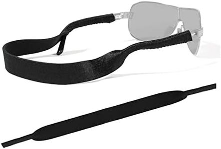 3 Pieces Floating Sunglasses Straps,Eyewear Retainer,Soft Eyewear Holder,Neoprene Eyeglass Strap for Sports Outdoors Water Activities,Black Glasses Neck Lanyard Cord,Unisex Eye Glasses String Strap