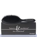 Remy Soft Beauty & Opulence Boar Bristle Brush Safe For Hair Extensions, Weaves And Wigs