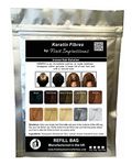 100% Natural Keratin Hair Fibre Refill For Hair Loss - Alopecia & Chemotherapy (100g, Dark Brown)