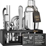 Mixology Bartender Kit with Stand -