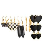 Fashion Frill Exclusive Heart Floral Multi Designer Gold Plated Stud Earrings For Women Girls Western Stylish Latest Fancy Earrings Set Gift for Sister