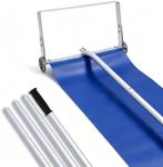 Outvita Snow Roof Rake, 5.3-20FT Extendable Aluminum Pole, Blue