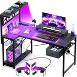 Homieasy L Shaped Gaming Desk with 