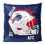 Northwest NFL Buffalo Bills Unisex-Adult Velvet Pillow, 16" x 16", Connector