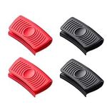 Silicone pot holder,Spespo pan handle heat protector for Cast Iron Skillets Griddle pan,4 pack