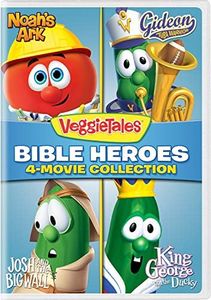 VeggieTales: Bible Heroes 4-Movie Collection (Noah's Ark / Gideon Tuba Warrior / Josh and the Big Wall / King George and the Ducky) [DVD]