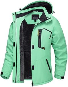 TACVASEN Women's Winter Coats Waterproof Snow Ski Jacket Warm Fleece