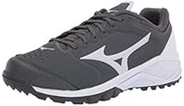 Mizuno Sweep 5 Low Women's Metal Softball Cleat Grey-White