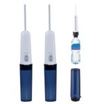 Hibbent 2 Pack Portable Bidet for Travel, High Pressure Handheld Electric Bidet Sprayer for Women & Men, Personal Hygiene Cleaning, Soothing Postpartum Care, Blue