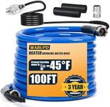 100FT Heated Water Hose for RV,Heated Hose,Anti-freezing Temperature Down to -50°F, Great Rv Accessories for Campers, Livestock, Agriculture (100FT)