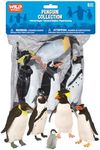 Wild Republic Penguin Polybag, Educational Toys, Kids Gifts, Arctic, Zoo Animals, Penguin Gifts, 5 Piece Set