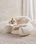 Mamas & Papas Welcome to the World Ducking Sit & Play Baby Floor Seat, Cream (from +6month Until Sitting unaided)