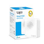 Tapo Smart Iot Hub with Chime, Work with Tapo Smart Switch, Button and Sensor, Connect Up to 64 Device, 19 Ringtone Options, No Wiring Required (Tapo H100)