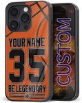 Customizable Phone Cases Basketball Funny Dsign Cover for Fans for iPhone 8 11 12 13 14 15 16 Pro Max Plus Mini for Samsung Galaxy S20 S21 S22 S23 S24 Plus Ultra FE A03 13 14 15 25 50 53 Note Series