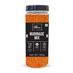 Chef Urbano Marinade Mix 190g | Perfect Barbecue Tikka Masala Rub Spice Marinate Seasoning | All Purpose Seasoning | Zero added Colours, Fillers, Additives & Preservatives | Vegetarian